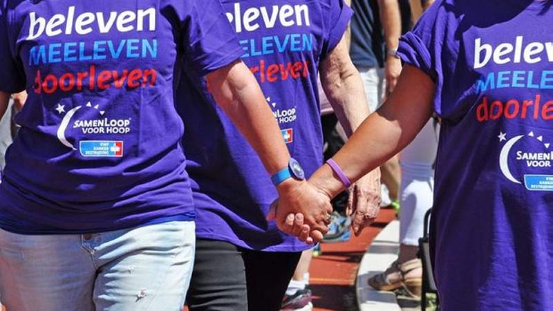 KWF organiseert Samenloop voor Hoop in Streekbos