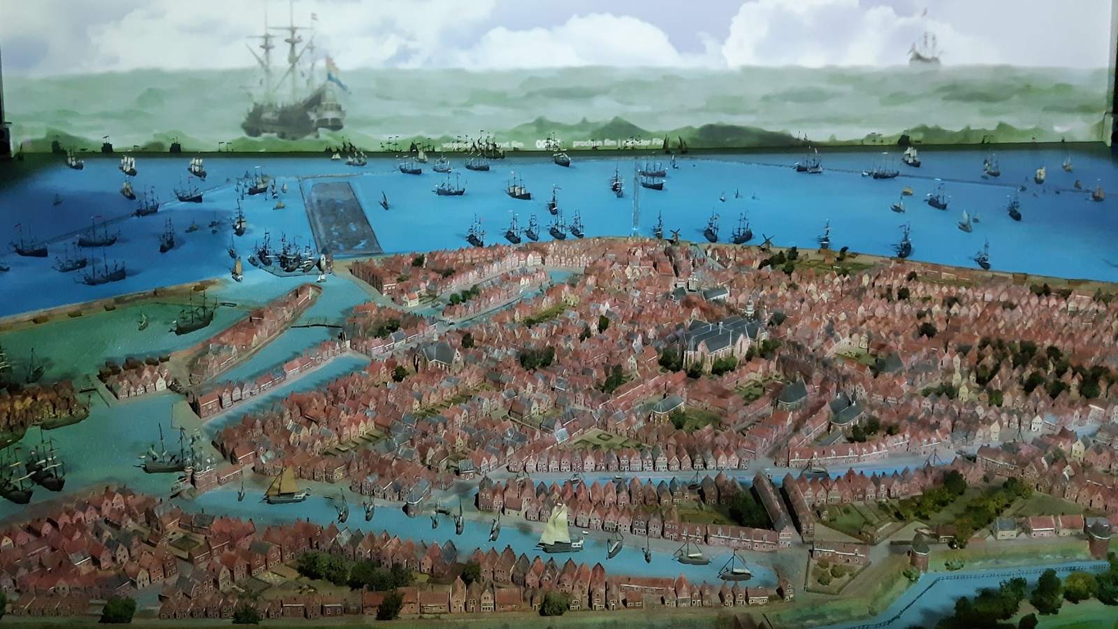 Maquette Hoorn in de Gouden Eeuw vernieuwd