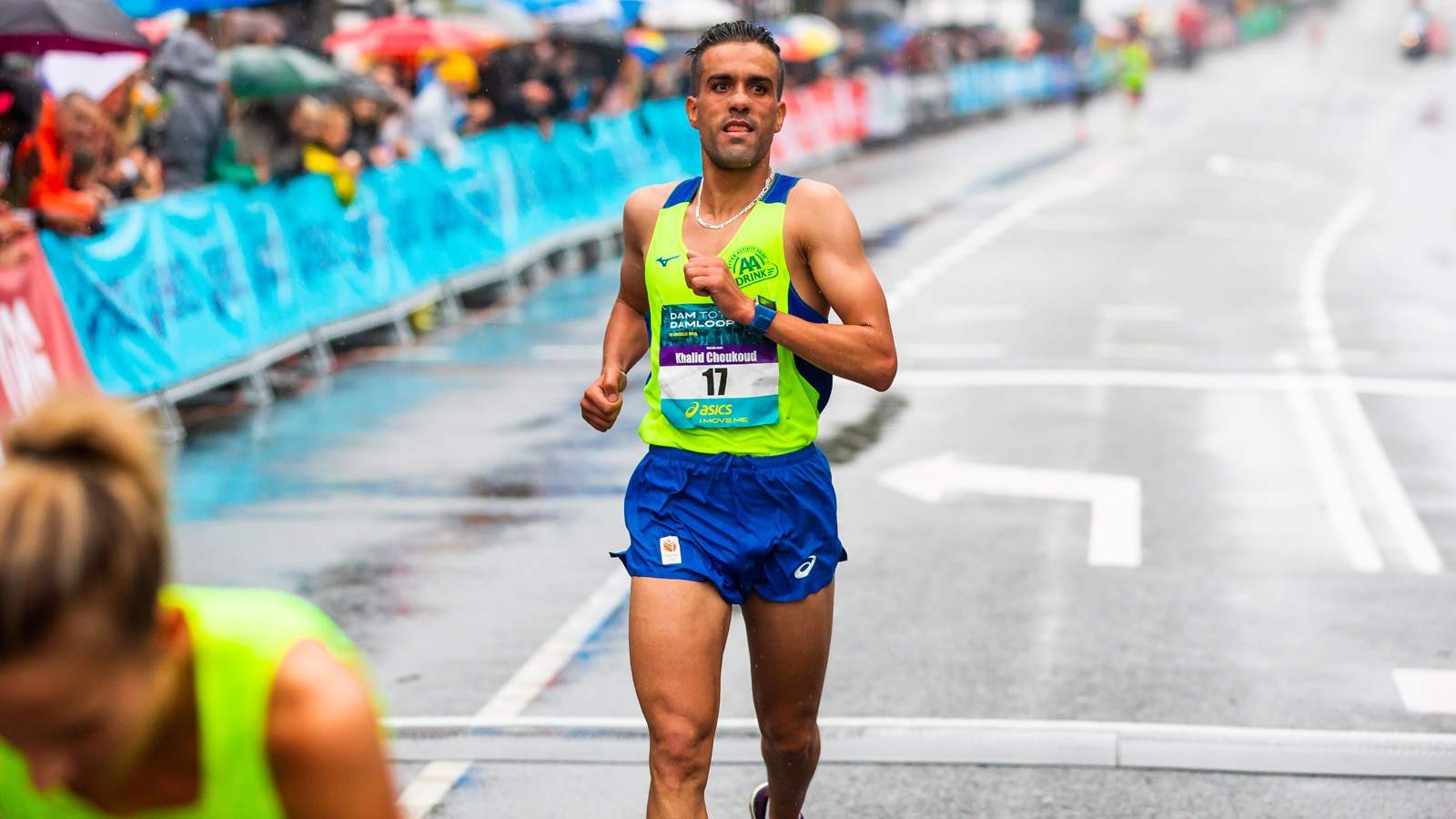 Khalid Choukoud en Michel Butter blikvangers nationaal topveld Dam tot Damloop