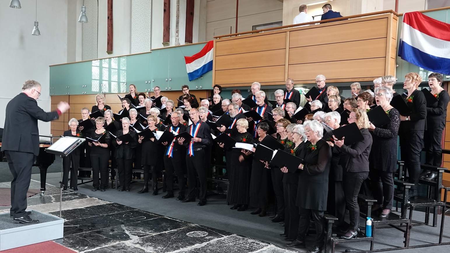 In concert met Petra Berger en het Driebankoor