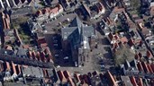 Kerkplein luchtfoto