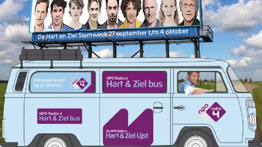 NPO Radio 4 het land in voor de Hart & Ziel Lijst 2019 