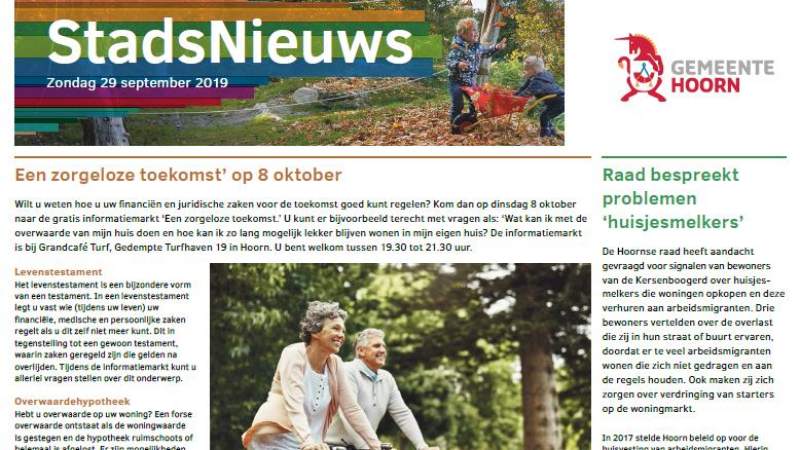 Gemeentepagina's naar West-Friesland op Zondag