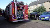 Brand in keuken woning Enkhuizen 1