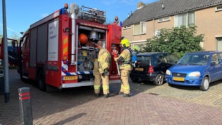 Brand in keuken woning Enkhuizen 2