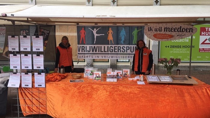 Vrijwilligerspunt stand