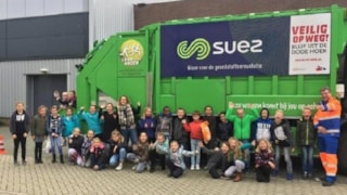 Schooldag van de duurzaamheid Suez