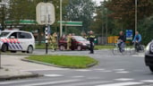 Auto bijna in brand in Hoorn Blokmergouw 1