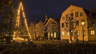 Zuiderzeemuseum in het donker