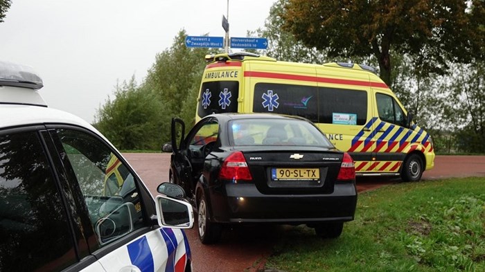 Botsing in Zwaagdijk-Oost Noorderboekert 4