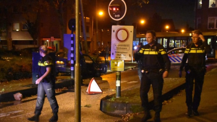 Botsing op Nelson Mandeladreef in Enkhuizen1