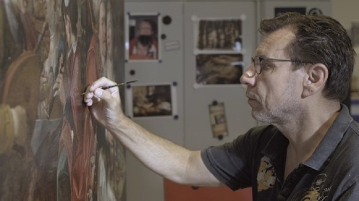 Restaurator Ronald de Jager WF Museum