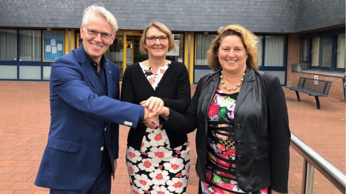 Foto Guido Scholtens Marjon van der Ven en Ingeborg de Jong