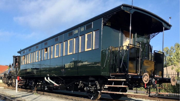 Rijtuig 501 Museumstoomtram Hoorn Medemblik