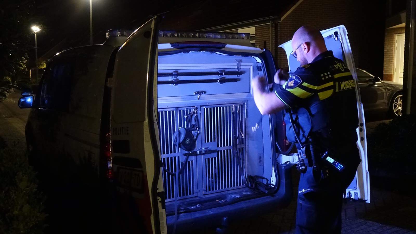 Bewoner betrapt inbrekers, daders op de vlucht