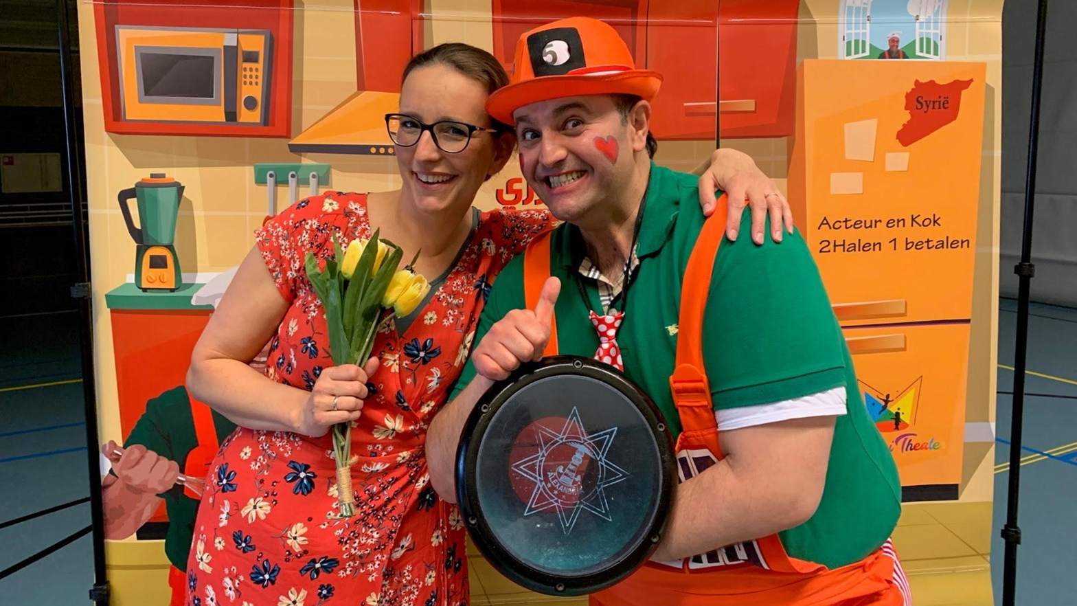 Toneelvoorstelling Pannenkoeken uit Syrië in Grand Café Turf