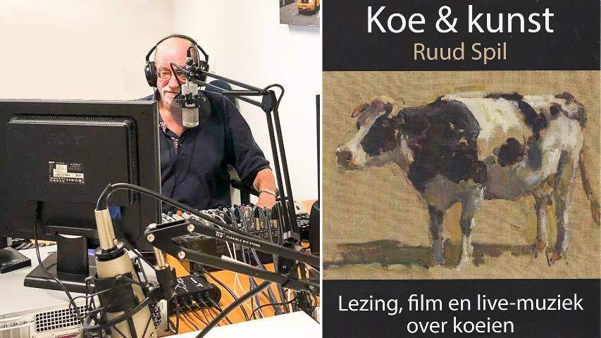 Ruud Spil over 'Koe & kunst' in HoornRadio Cultuur 