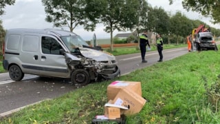 Twee gewonden bij botsing Wervershoof