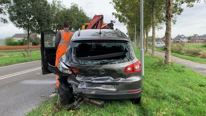Twee gewonden bij botsing Wervershoof 1