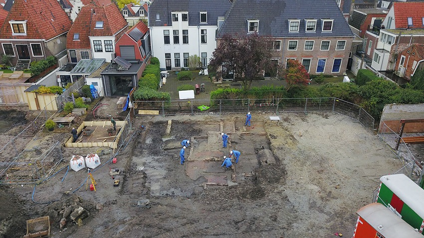 Archeologisch onderzoek De Gruyter-terrein Nieuwe Noord in volle gang