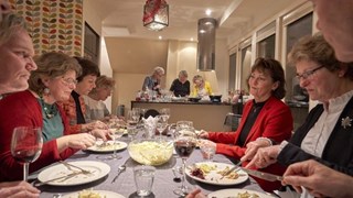 Ontmoeten aan tafel - aangeleverde foto