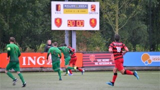 VOC - Hollandia 3 november 2019 met scorebord