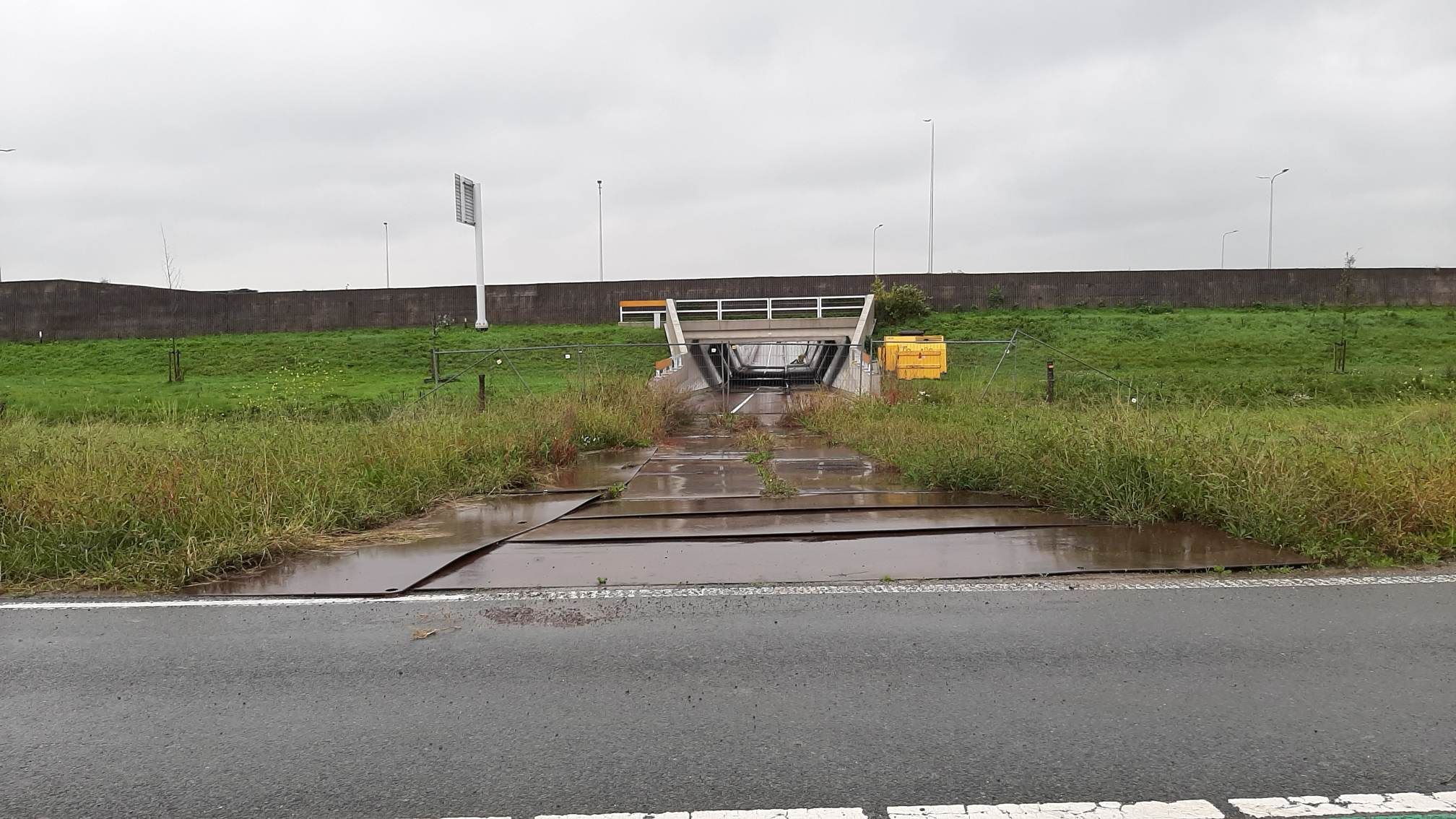 Fietstunnel B&O gaat nog heel lang duren