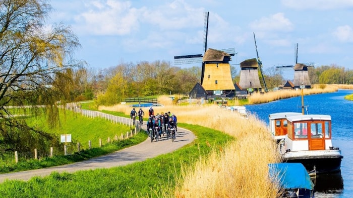 Ronde van NH met molens en langs water