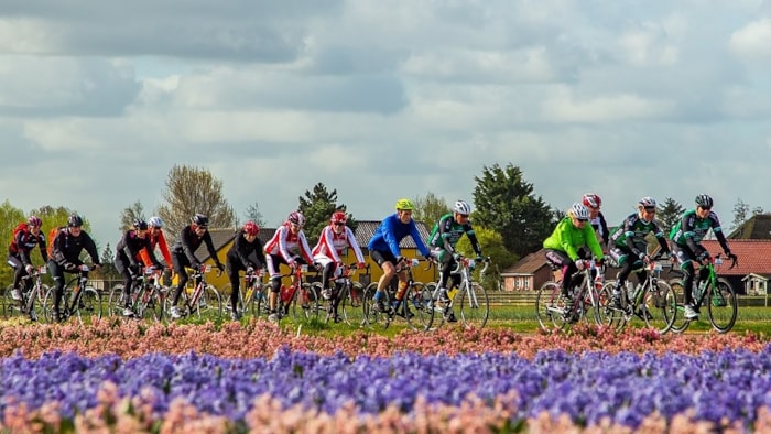 Ronde van NH met bloemen