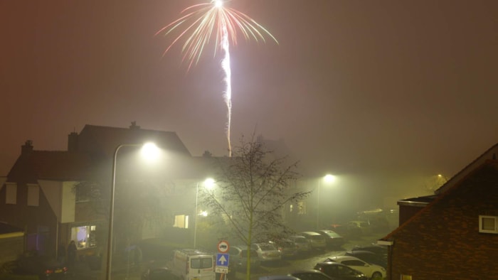 Nieuwjaarsvuurwerk