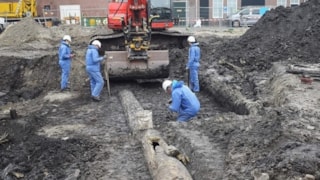 Opgravingen Nieuwe Noord Riool
