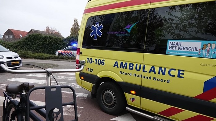 Gewonde bij ongeval in Grootebroek 2