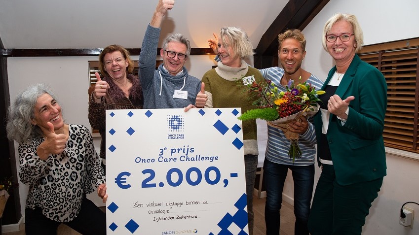 Minder angst en pijn dankzij VR-bril in Dijklander Ziekenhuis