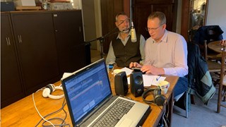 HoornRadio vanuit de Tuinkamer van het Foreestenhuis - Jeroen Meisner en Hans Bruin