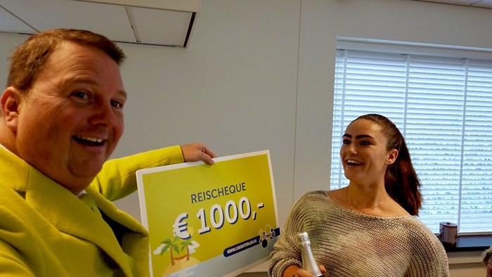 Melany Scheewe wint reischeque