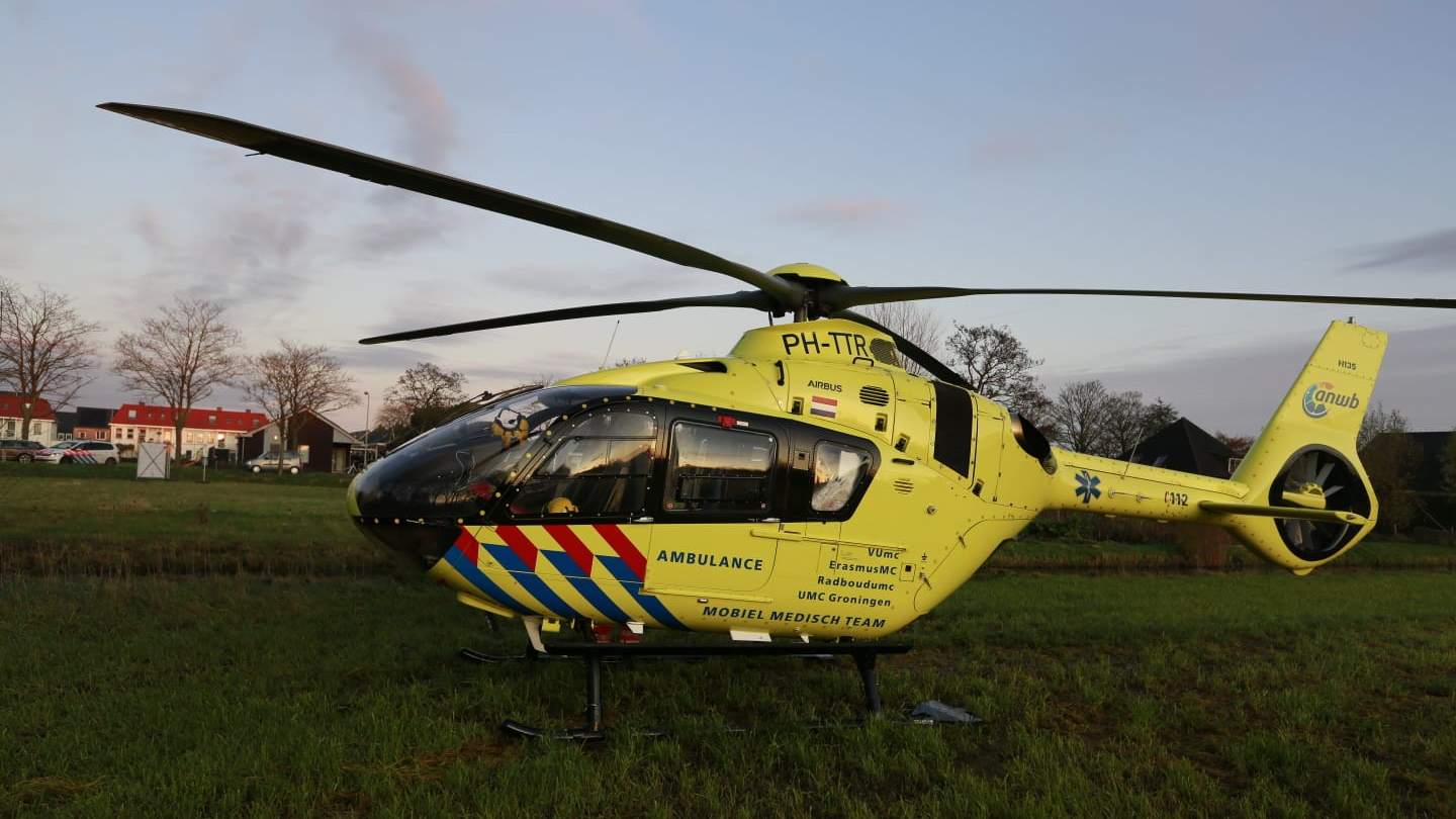 Oudere man geschept en ernstig gewond in De Goorn