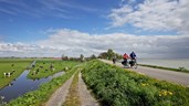 Fiets4Daagse Hoorn op de dijk