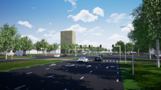 Nieuwe Steen 6 impressie vanaf provincialeweg