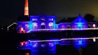 Stoommachinemuseum lichtfoto