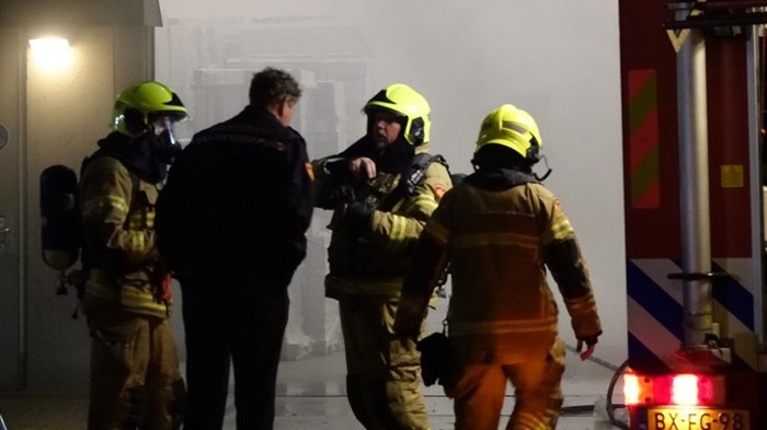 Brand recyclingbedrijf Wognum 1