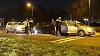 Kettingbotsing tussen drie voertuigen 1