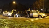 Kettingbotsing tussen drie voertuigen 1
