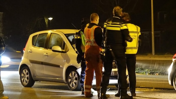 Kettingbotsing tussen drie voertuigen 3