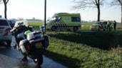 Auto te water bij botsing (Venhuizen) 3