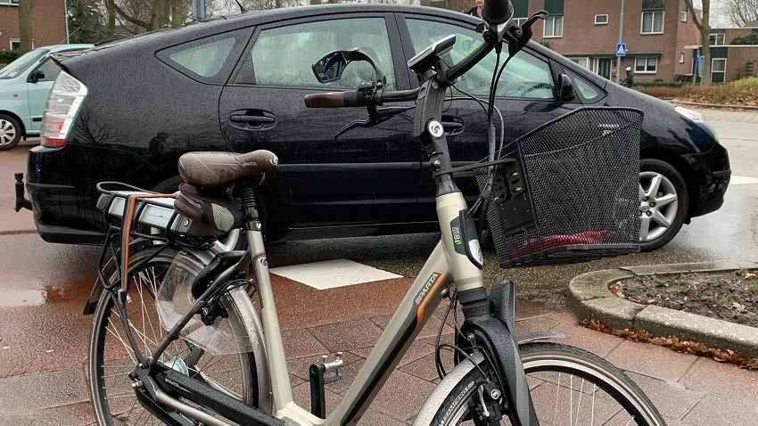Aanrijding auto / fietsster Enkhuizen