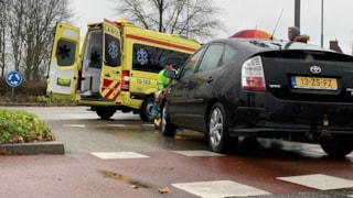 Aanrijding auto fietster Enkhuizen 2