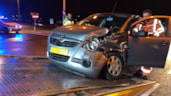 Auto in botsing met vrachtauto (Wognum)