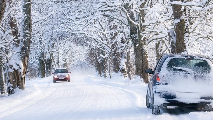Nederlanders vergeten verplichtingen auto op weg naar wintersport