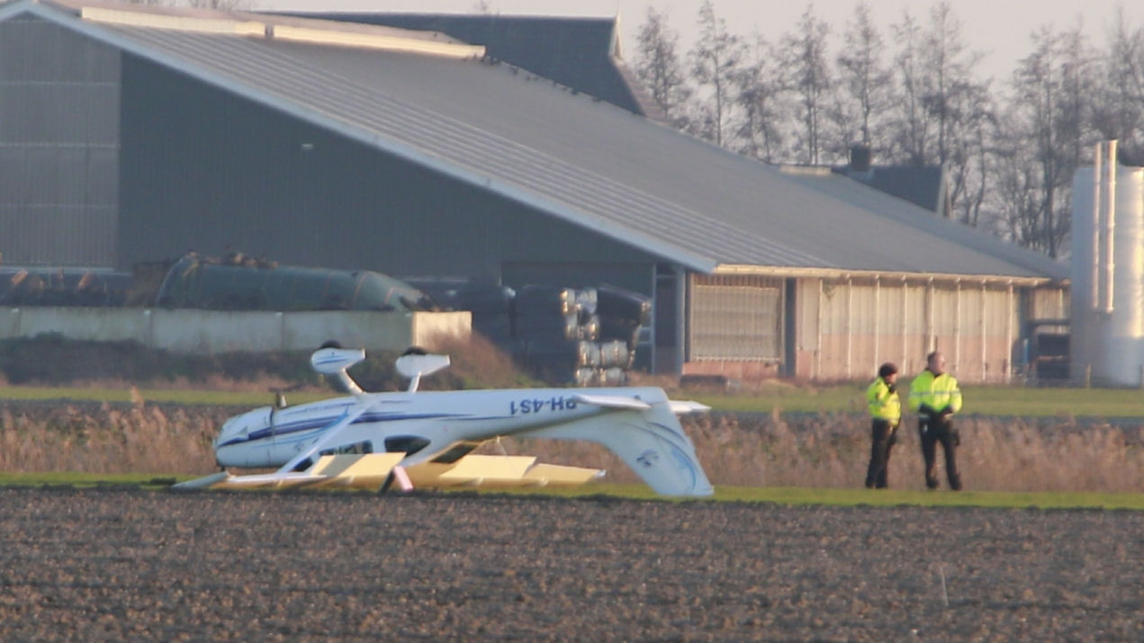 Vliegtuig verkeerd geland