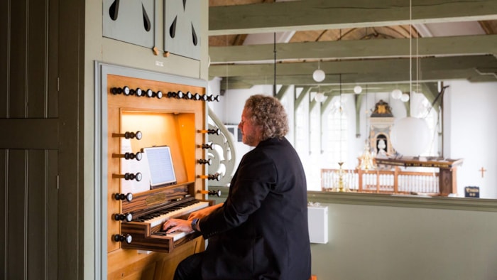 Organist Aarnoud de Groen